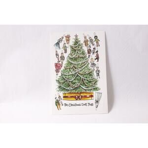 Uncut 1979 Peggy Rosamond Paper Doll Christmas Card Gift Idea ~ 260514-WH 1367